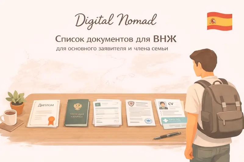 Список документов для ВНЖ и визы цифрового кочевника