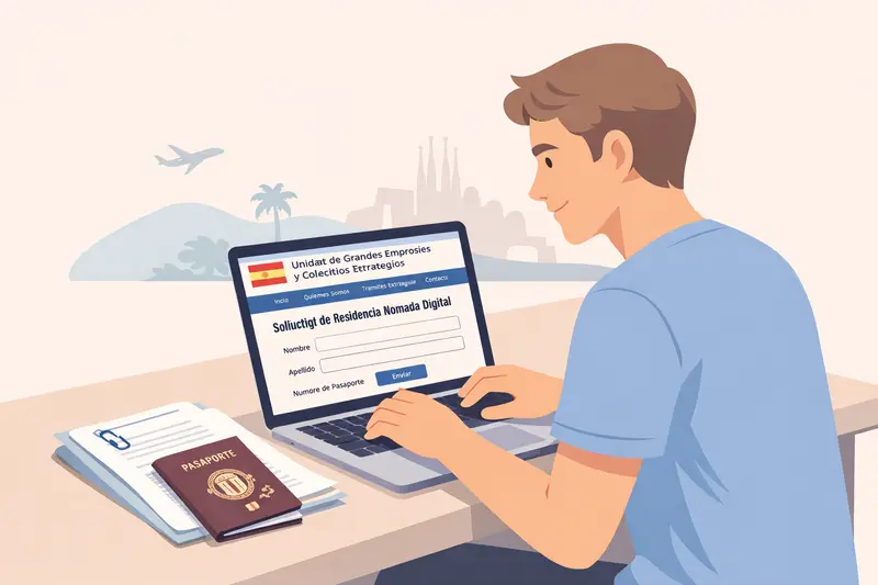 Подача на ВНЖ Digital Nomad из Испании