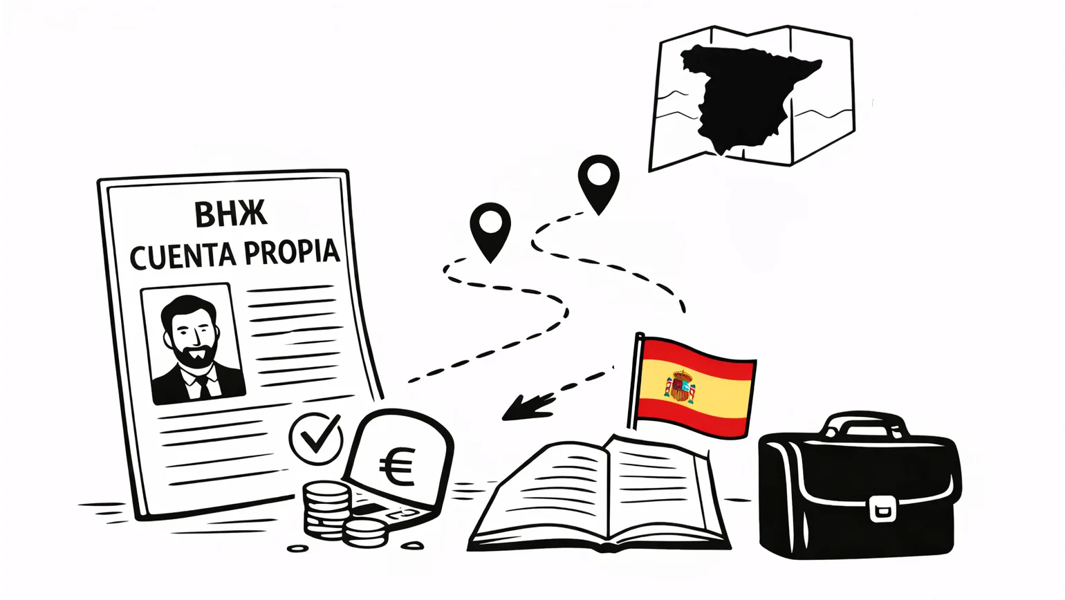 Гайд по ВНЖ Cuenta propia в Испании